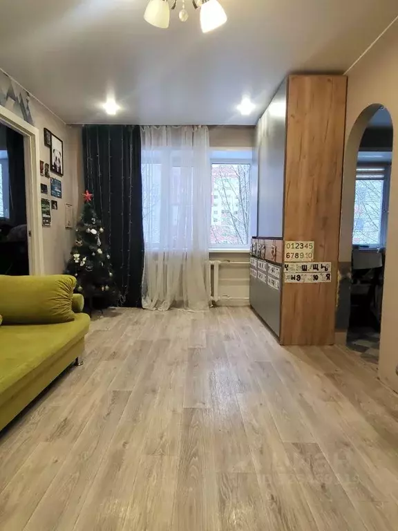 3-к кв. Вологодская область, Вологда ул. Солодунова, 60 (42.3 м) - Фото 2