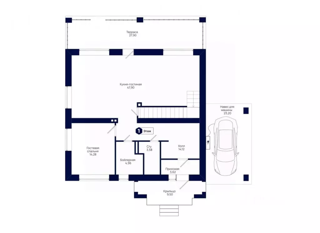 Коттедж в Московская область, Дмитровский муниципальный округ, с. ... - Фото 2