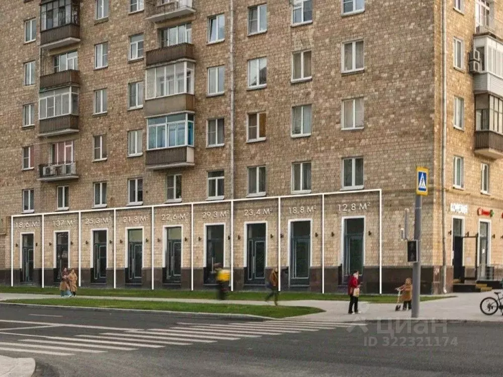 Торговая площадь в Москва Ленинский просп., 81/2 (19 м) - Фото 0