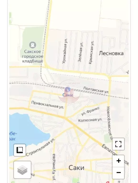 Участок в Крым, Сакский район, с. Лесновка ул. Урожайная, 29 (10.0 ... - Фото 0