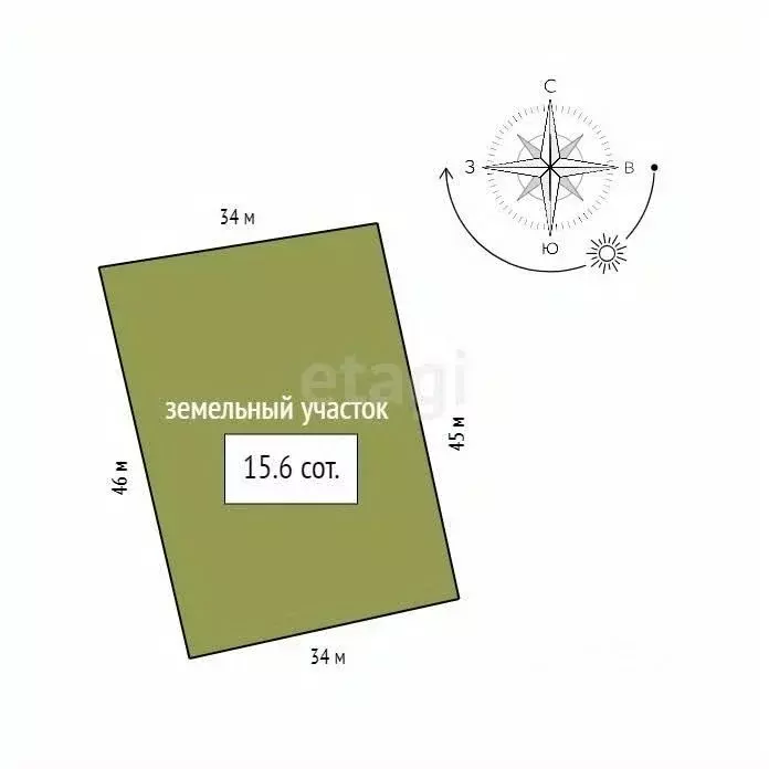 Участок в Красноярский край, Сосновоборский муниципальный округ, с. ... - Фото 1
