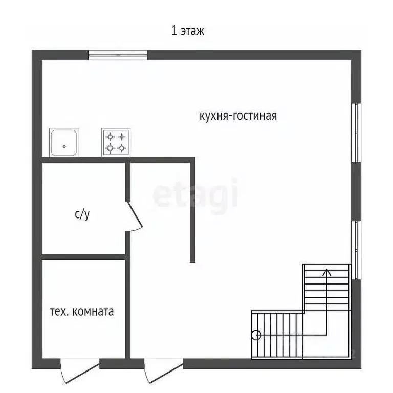 Дом в Красноярский край, Березовский район, Есаульский сельсовет, ... - Фото 2