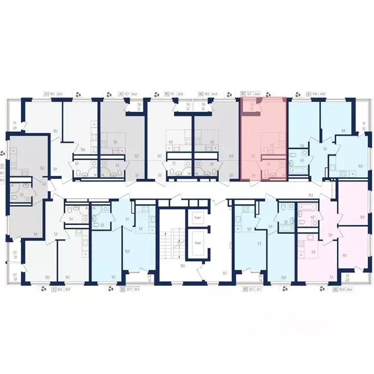 1-к кв. Башкортостан, Уфа бул. Яркий (24.6 м) - Фото 1