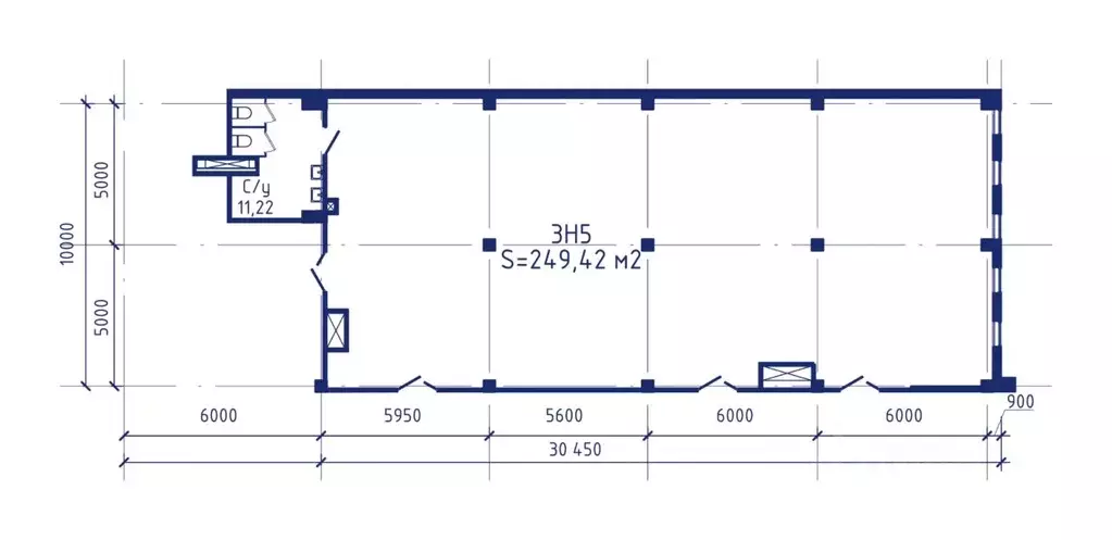 Производственное помещение в Санкт-Петербург Литовская ул., 16 (249 м) - Фото 1