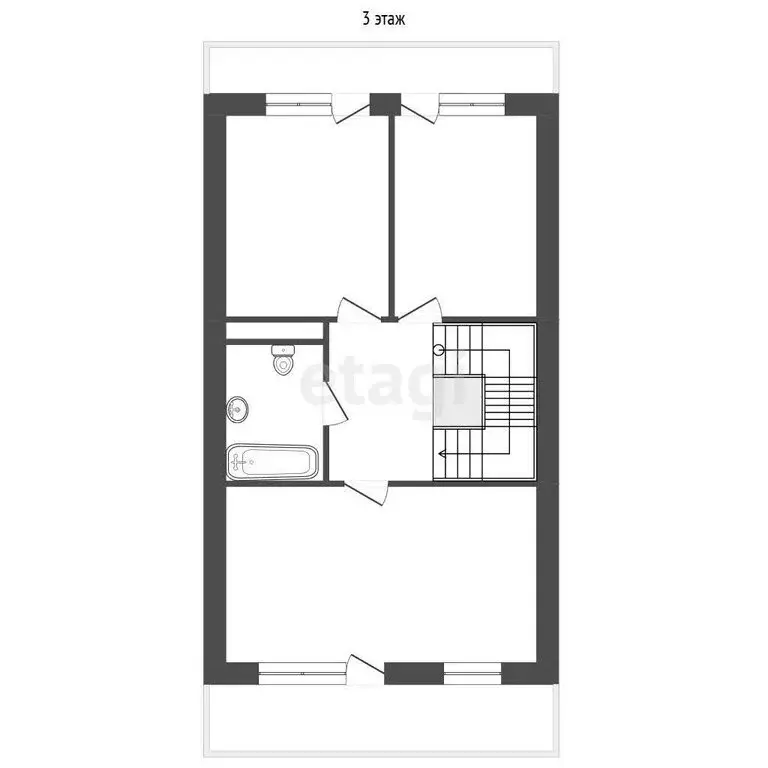 4-комнатная квартира: Ялта, ул. Халтурина (271.8 м) - Фото 2