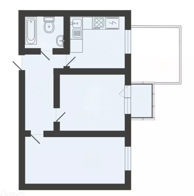 2-комнатная квартира: Магнитогорск, улица Зелёный Лог, 71 (60.94 м) - Фото 0