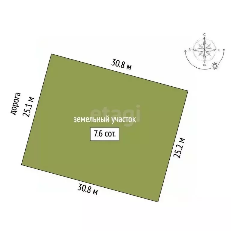 Участок в Вологодская область, Череповец 31-й мкр,  (7.6 сот.) - Фото 0
