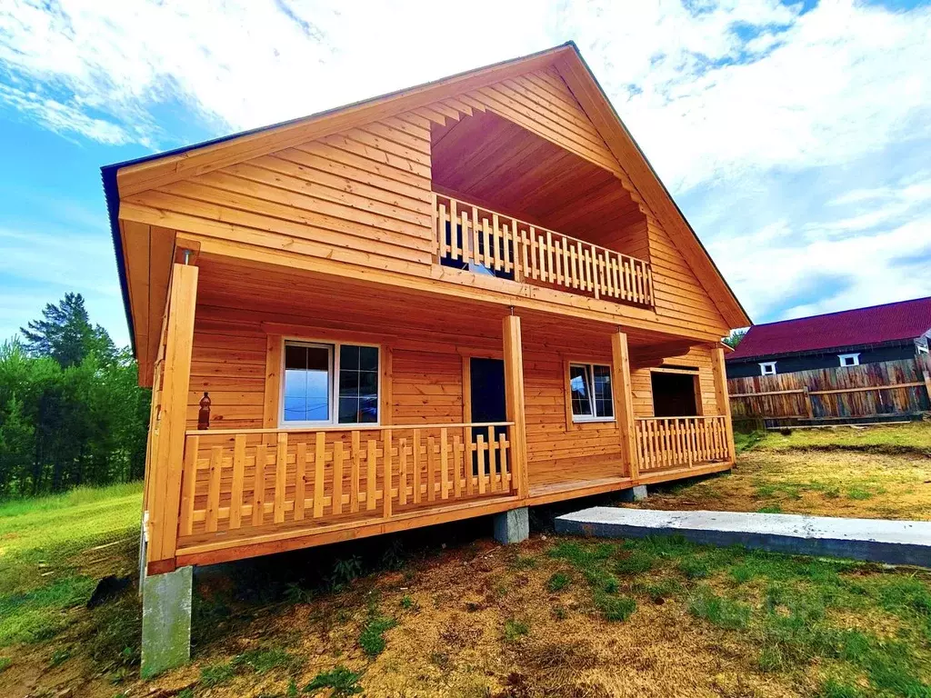 Дом в Иркутская область, Иркутский муниципальный округ, д. Карлук ул. ... - Фото 1