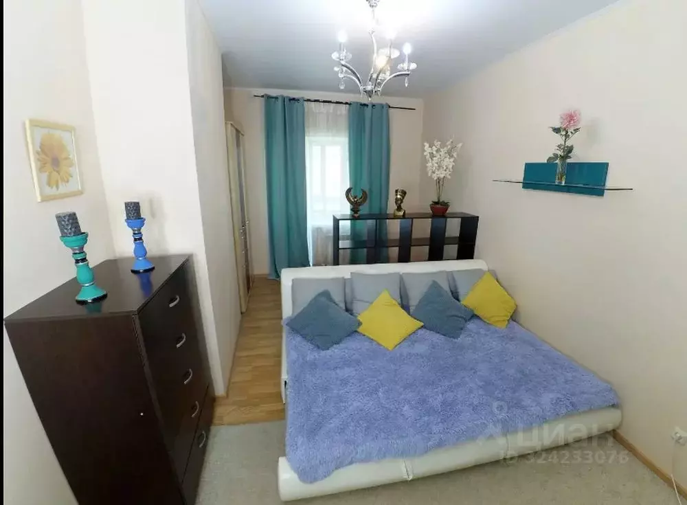 1-к кв. Татарстан, Казань Чистопольская ул., 40 (42.0 м) - Фото 2