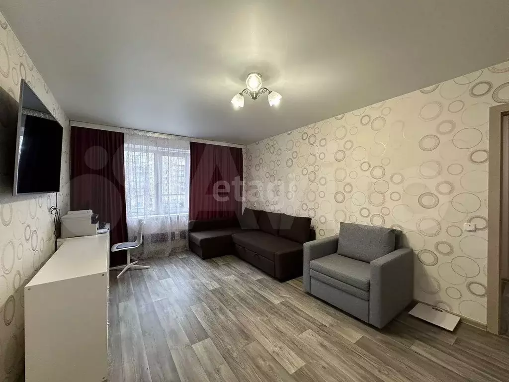 1-к. квартира, 36,2 м, 4/9 эт. - Фото 1
