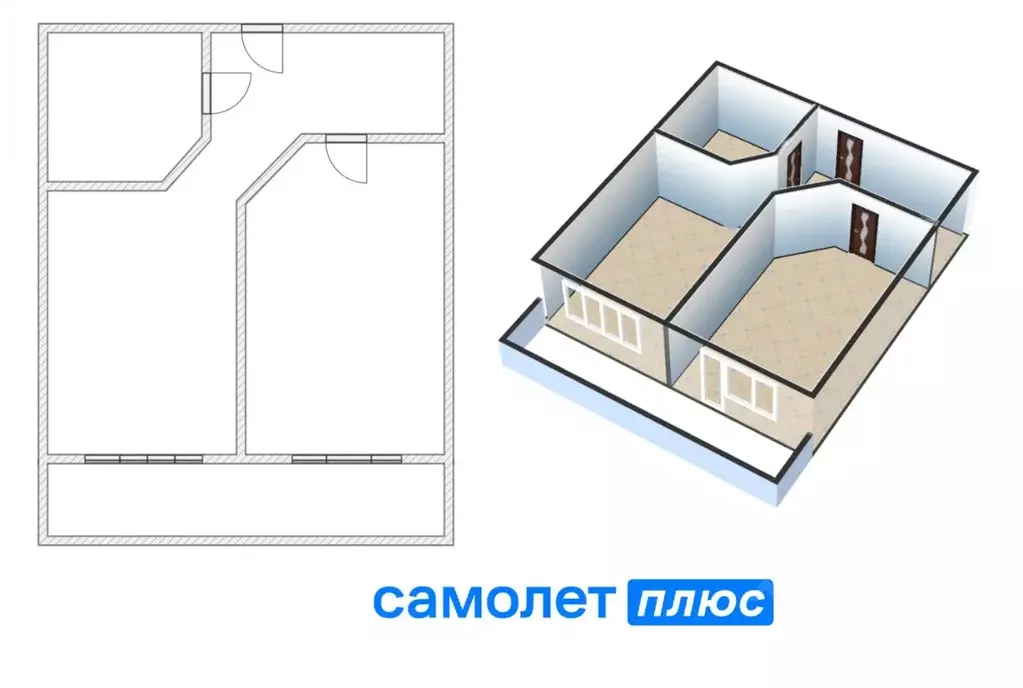 1-к кв. Кемеровская область, Кемерово ул. Дружбы, 31 (39.8 м) - Фото 1