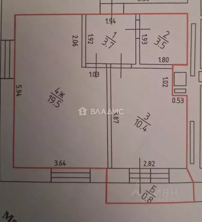 1-к кв. Калининградская область, Пионерский Парковая ул., 4 (37.1 м) - Фото 2
