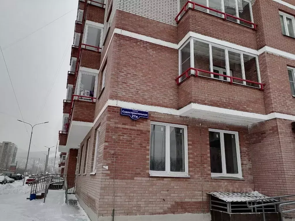 1-к кв. Красноярский край, Красноярск Судостроительная ул., 27Ж (41.5 ... - Фото 2