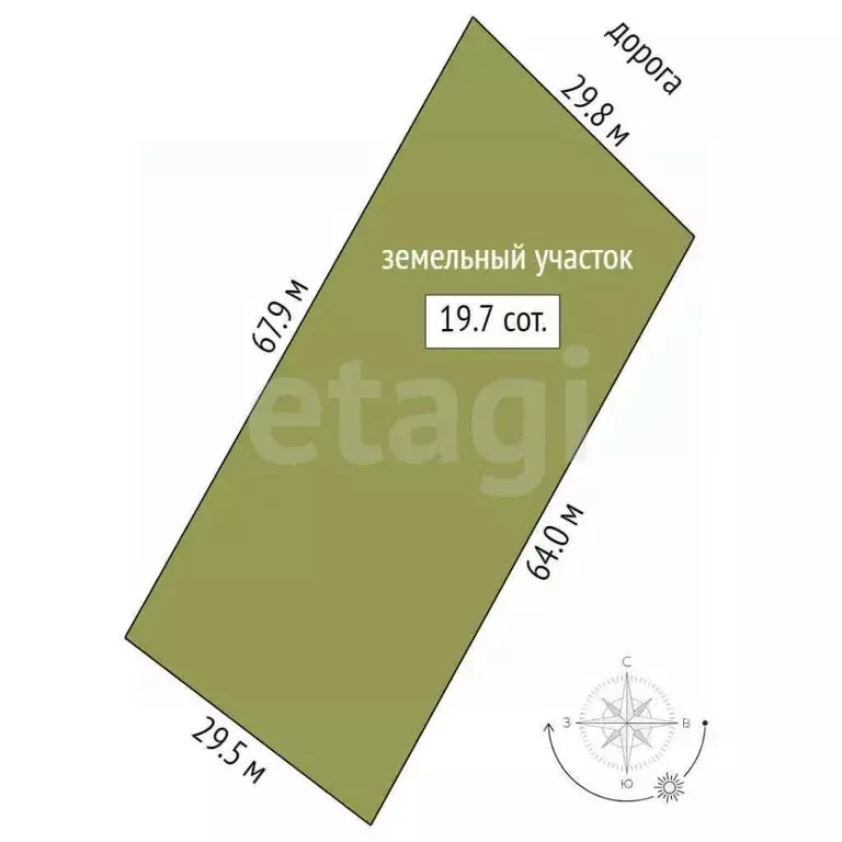 Участок в Тюменская область, Тюменский муниципальный округ, Каменское ... - Фото 2