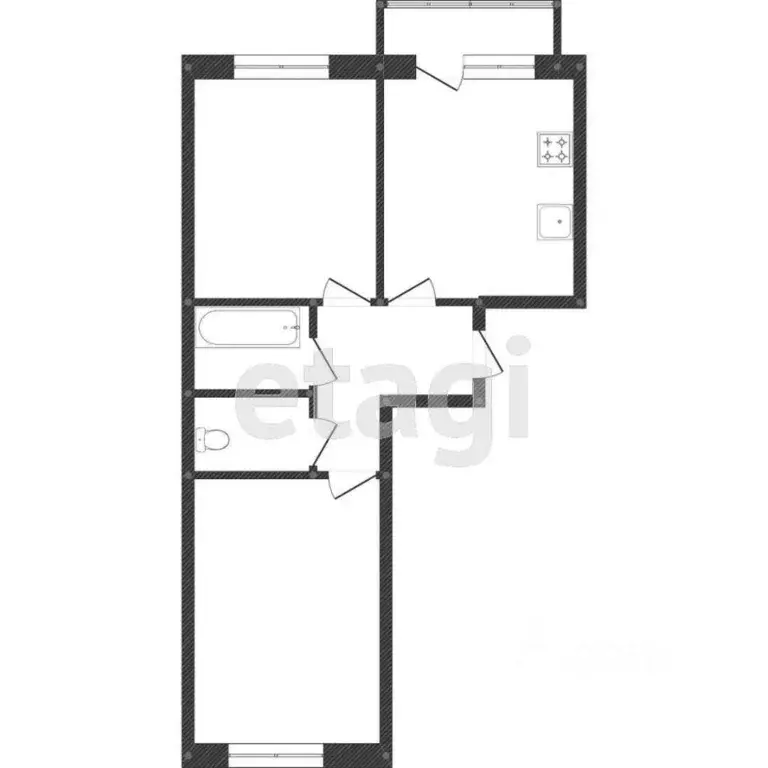 2-к кв. Ярославская область, Ярославль Тутаевское ш., 109 (66.1 м) - Фото 2