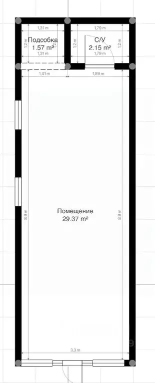 Помещение свободного назначения в Кабардино-Балкария, Нальчик ул. ... - Фото 1