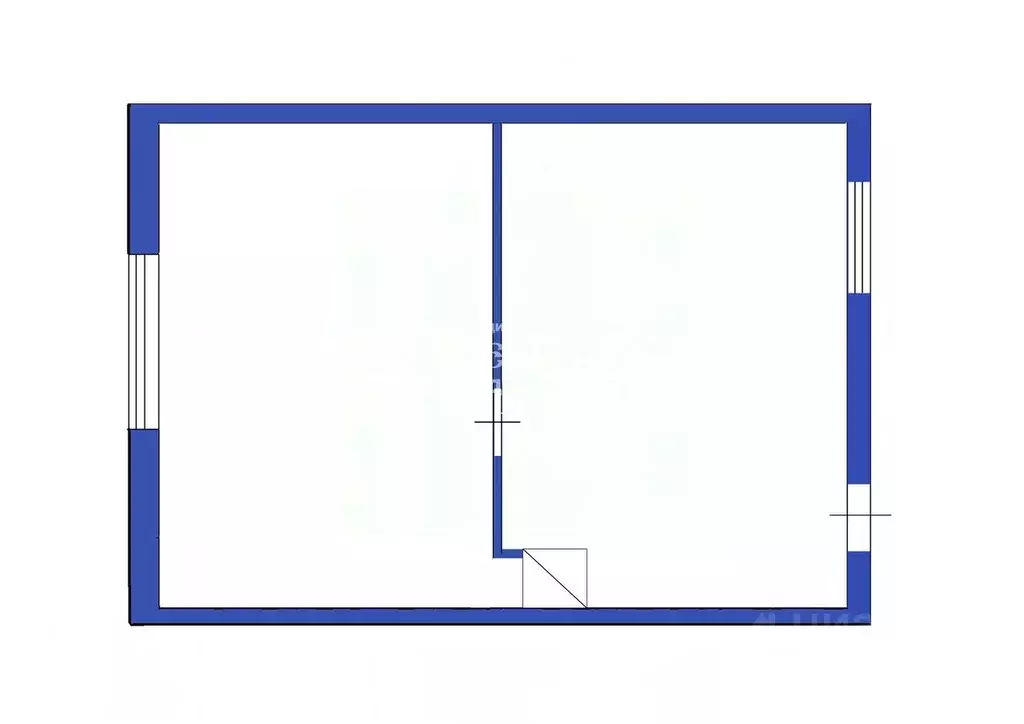 1-к кв. Кемеровская область, Топки Вокзальная ул. (29.6 м) - Фото 2