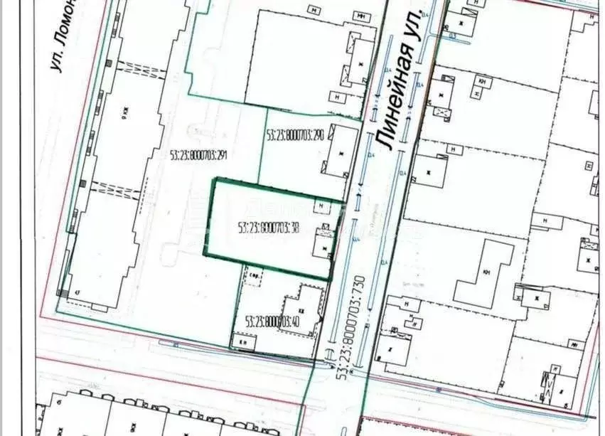 Участок в Новгородская область, Великий Новгород Линейная ул., 23 ... - Фото 2