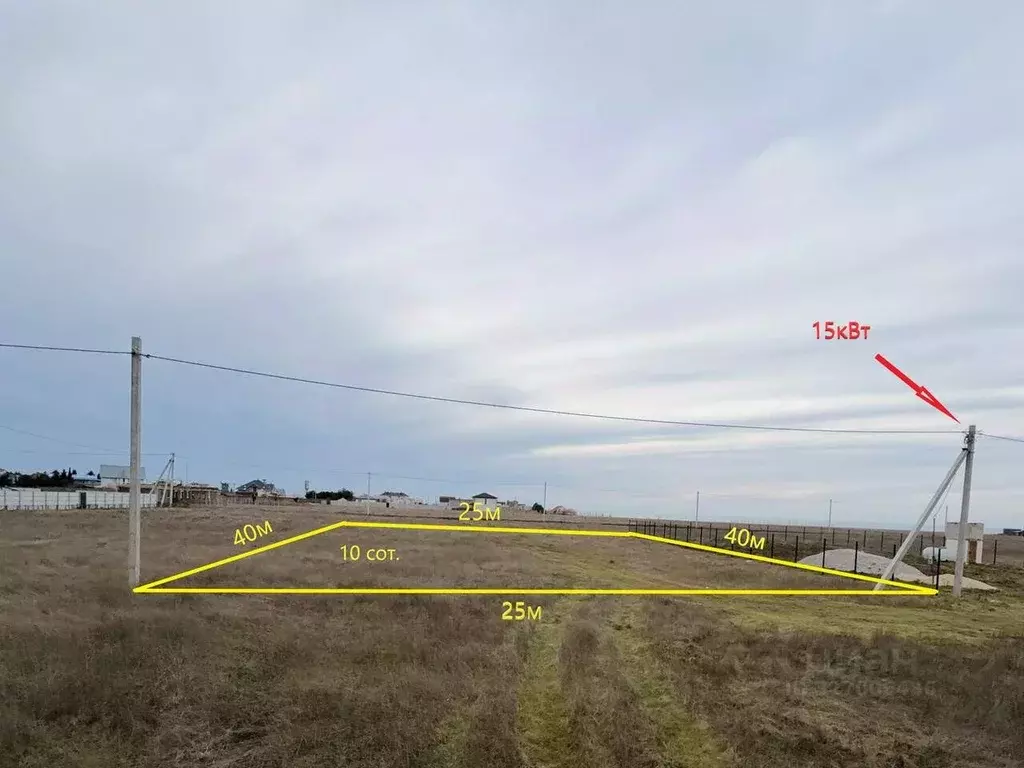 Участок в Севастополь Лукулл садоводческое товарищество, 108 (10.0 ... - Фото 1