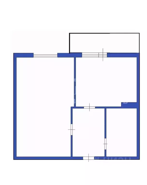 1-к кв. Кемеровская область, Ленинск-Кузнецкий Топкинская ул., 150/1 ... - Фото 2