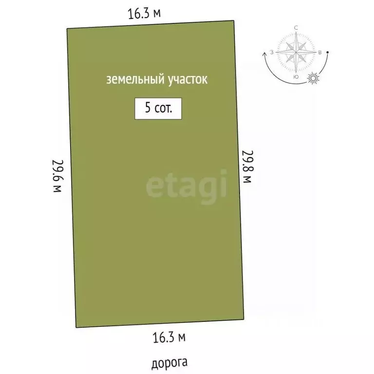 Участок в Тюменская область, Нижнетавдинский муниципальный округ, ... - Фото 2