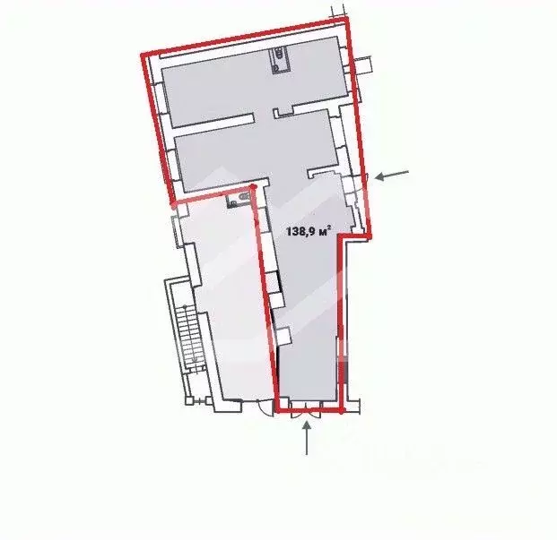 Помещение свободного назначения в Москва ул. Земляной Вал, 23С1 (139 ... - Фото 2
