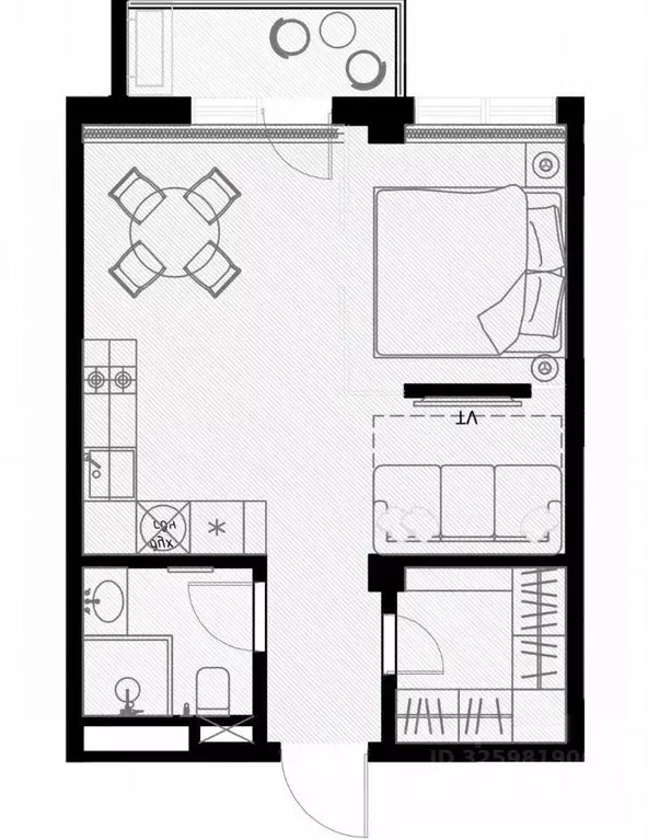 1-к кв. Краснодарский край, Сочи ул. Ленина, 290/8 (36.0 м) - Фото 2
