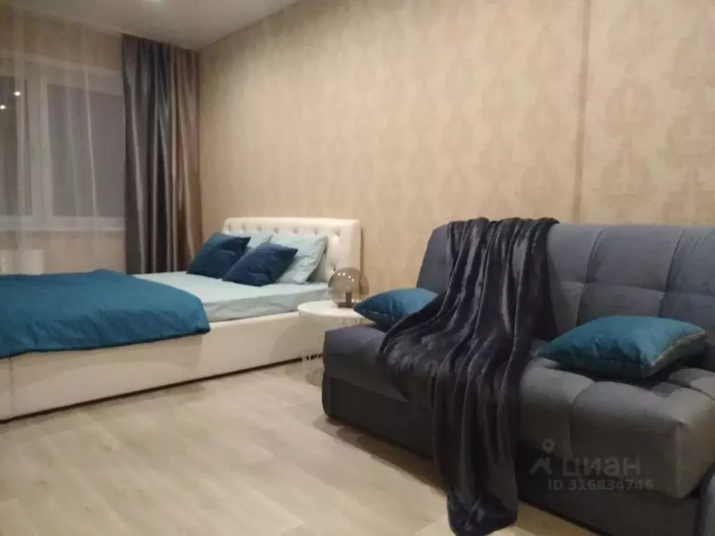 1-к кв. Татарстан, Набережные Челны ул. Академика Королева, 37Б (44.0 ... - Фото 0