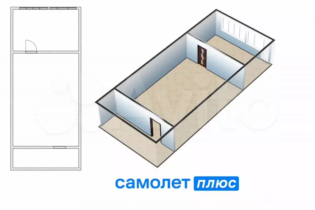Продам помещение свободного назначения, 57.6 м - Фото 0