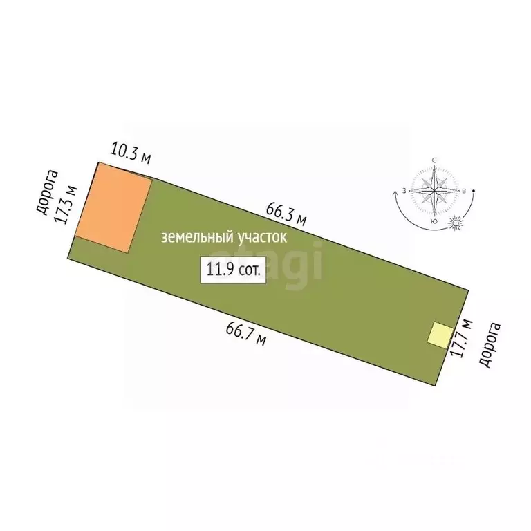 Участок в Крым, Ленинский район, Мысовское с/пос, с. Заводское ул. ... - Фото 2