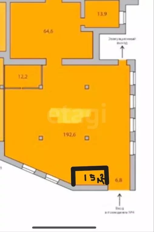 Торговая площадь в Вологодская область, Вологда ул. Летчика Каберова, ... - Фото 2