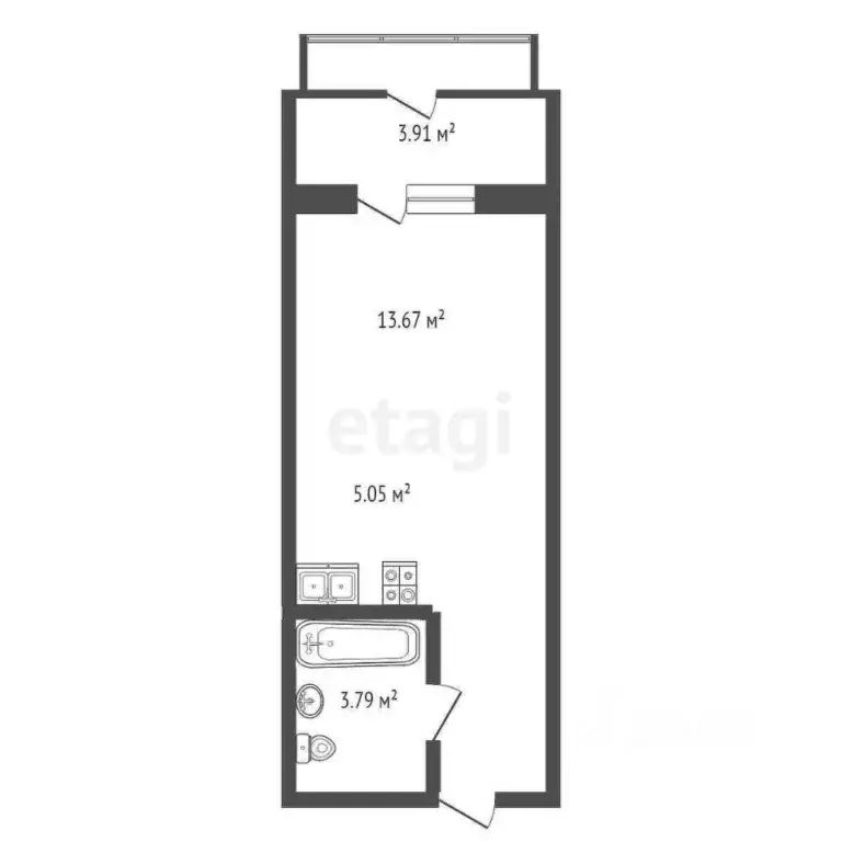 Студия Тюменская область, Тюменский муниципальный округ, с. Ембаево ... - Фото 2