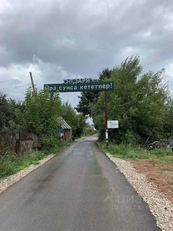Участок в Чувашия, Чебоксары Заря СНТ, 749 (6.3 сот.) - Фото 1