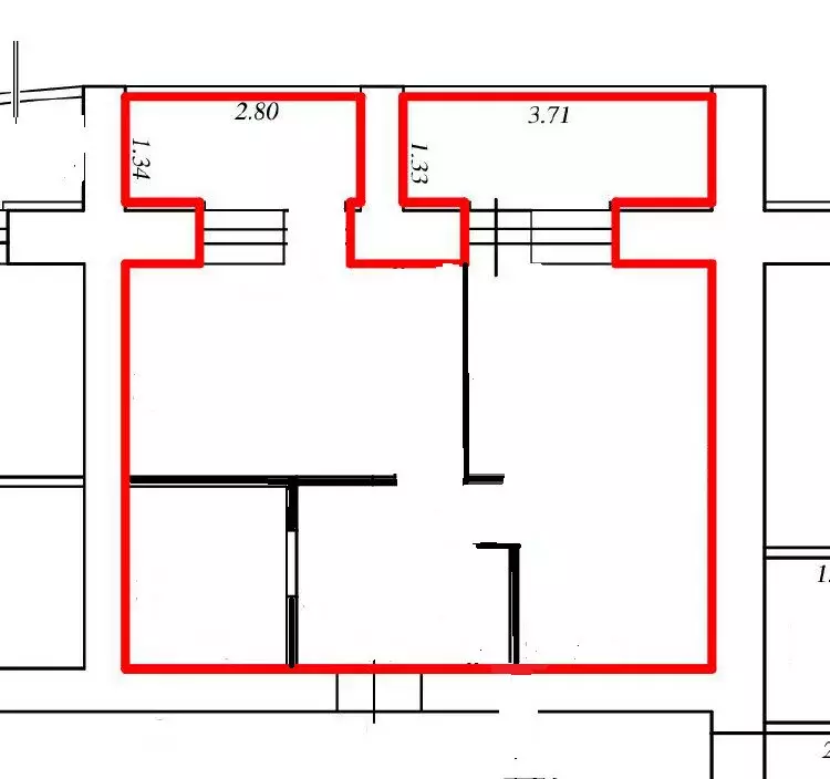 1-комнатная квартира: Самара, Черемшанская улица, 162 (40 м) - Фото 1