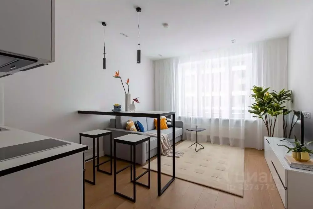 Студия Москва Автозаводская ул., 23Бк2 (22.0 м) - Фото 1