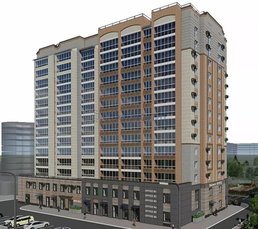 1-комнатная квартира: Йошкар-Ола, улица Петрова, 10Б (53.54 м) - Фото 1