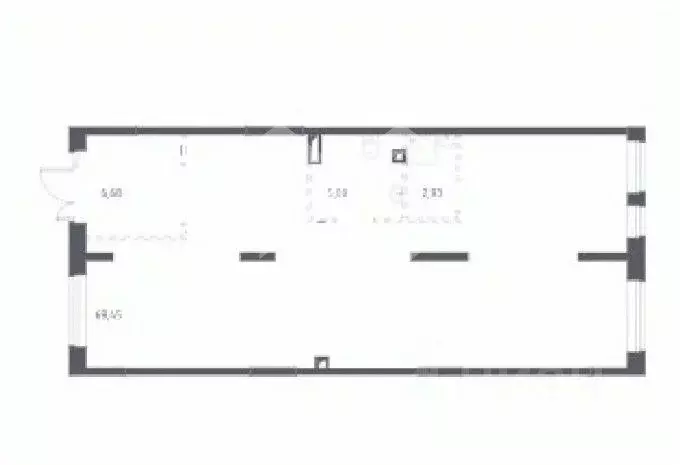 Торговая площадь в Московская область, Домодедово городской округ, с. ... - Фото 2