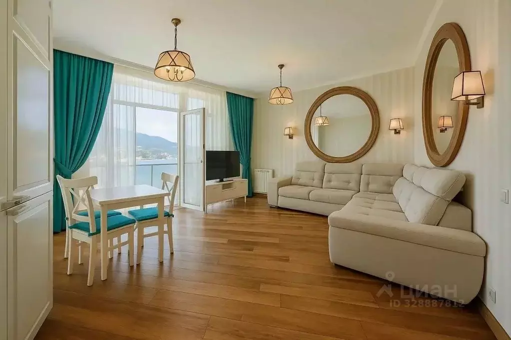 1-к кв. Крым, Ялта проезд Парковый, 8Д (53.0 м) - Фото 1