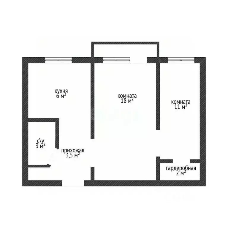 2-к кв. Адыгея, Майкоп Лесная ул., 10 (43.4 м) - Фото 2