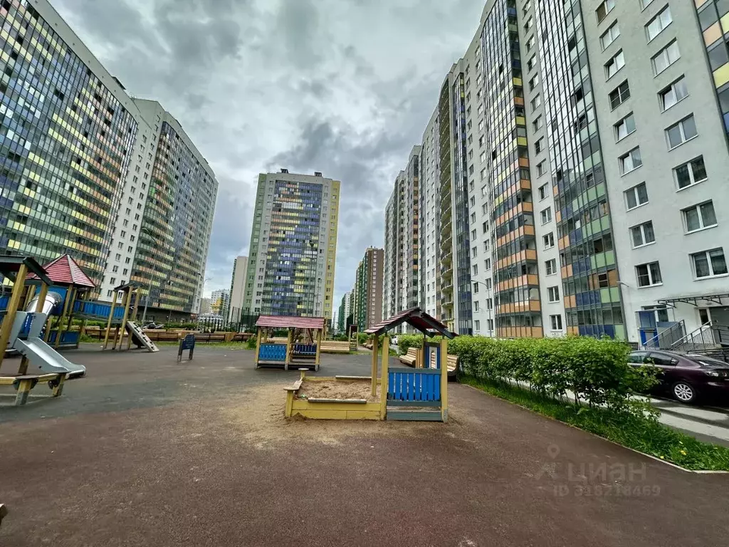 1-к кв. Ленинградская область, Мурино Всеволожский район, бул. ... - Фото 1