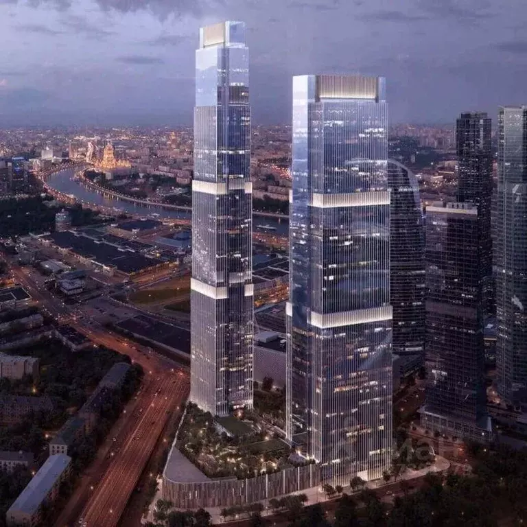 Офис в Москва 1-й Красногвардейский проезд, 22с1 (559 м) - Фото 1