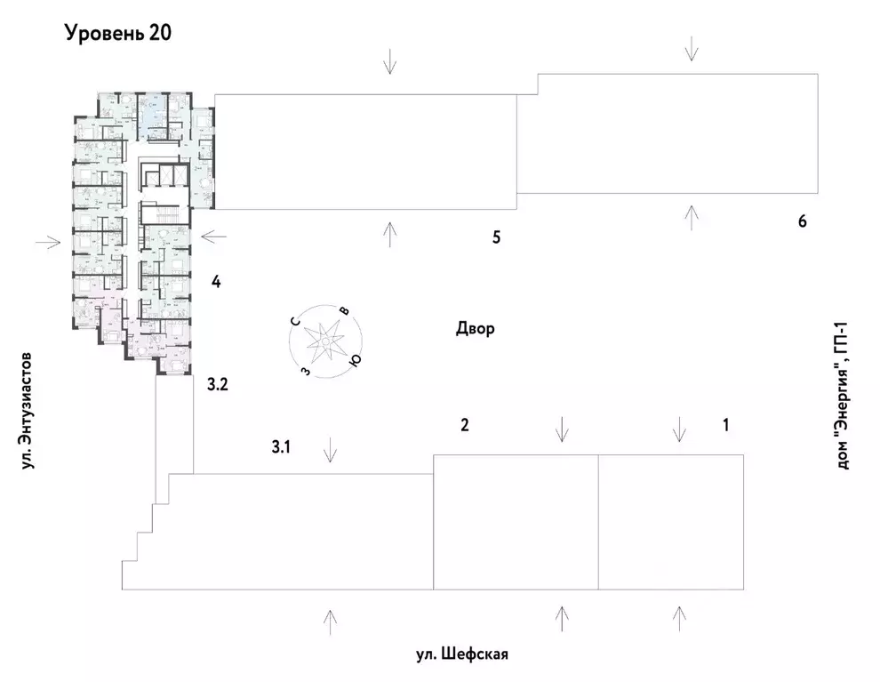 2-к кв. Свердловская область, Екатеринбург ул. Шефская, 28А (40.48 м) - Фото 2