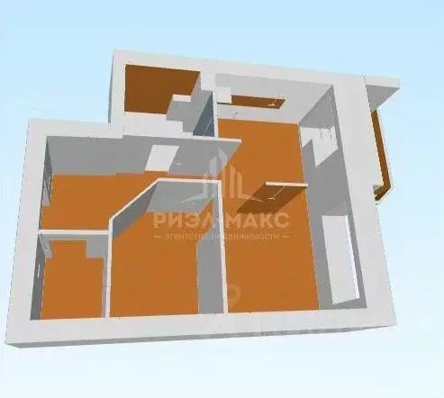 1-к кв. Брянская область, Брянский район, пос. Мичуринский ул. Андрея ... - Фото 2