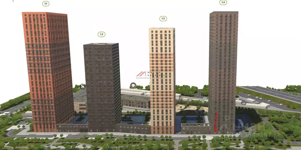 Торговая площадь в Москва Новоостаповская ул., 7к2 (86 м) - Фото 2