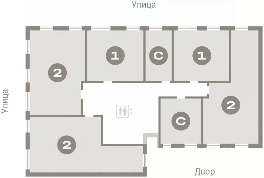 2-к кв. Омская область, Омск ул. Б.Г. Шаронова, 9 (71.04 м) - Фото 1
