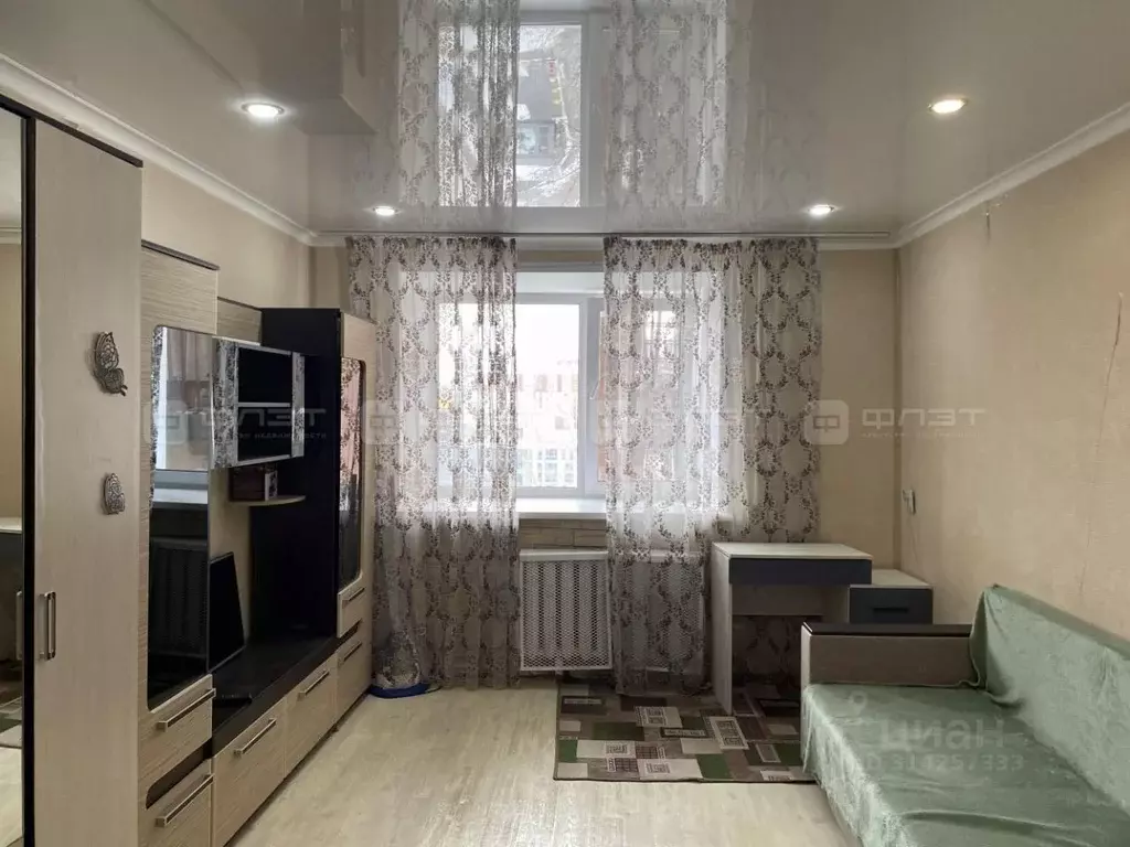 Комната Татарстан, Казань ул. Братьев Касимовых, 22/7 (18.3 м) - Фото 2