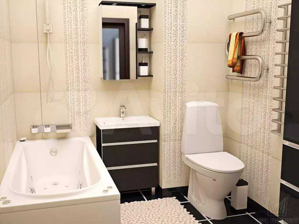 2-к. квартира, 49,4 м, 7/8 эт. - Фото 0