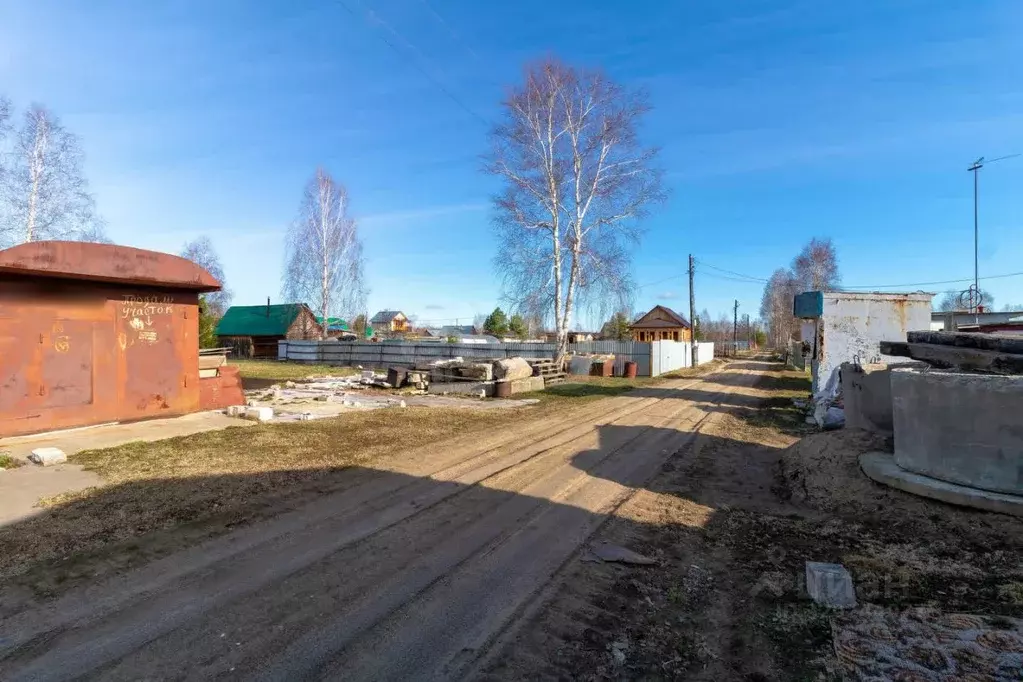 Участок в Тюменская область, Нижнетавдинский район, Строитель ТСН  ... - Фото 0