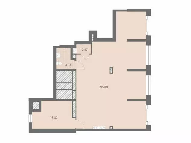 Офис (119.32 м) - Фото 1