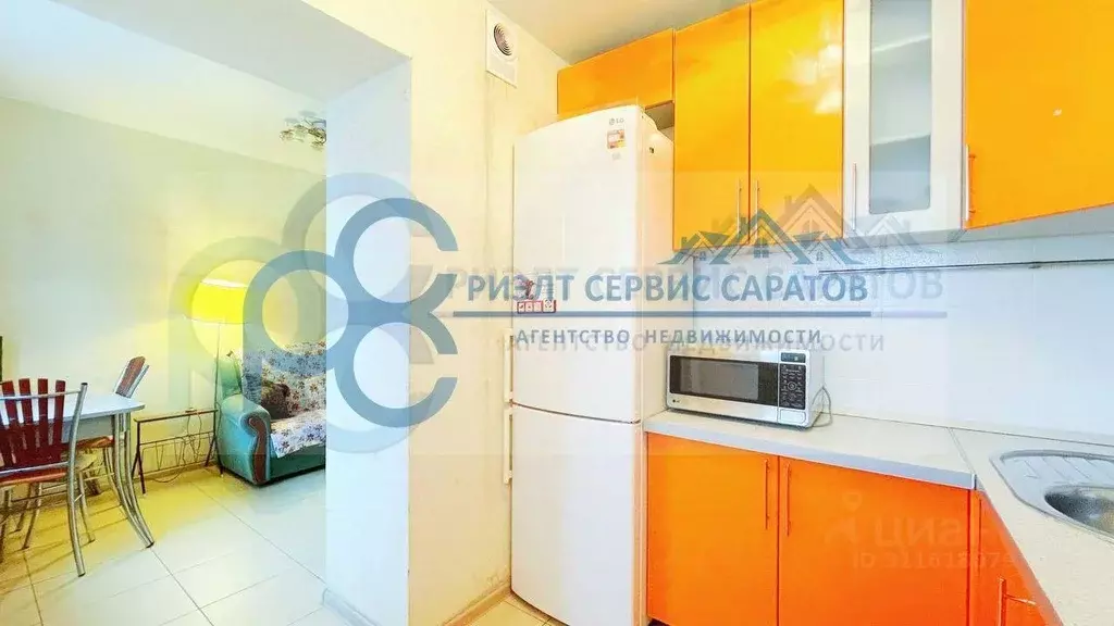 2-к кв. Саратовская область, Саратов Рабочая ул., 29/39 (43.9 м) - Фото 2